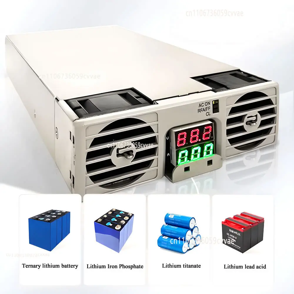 for Cannon High-Power Lithium Battery Charger Adjustable Current Voltage 60V50A 120V20A 95V35A Modified E-commerce SEO