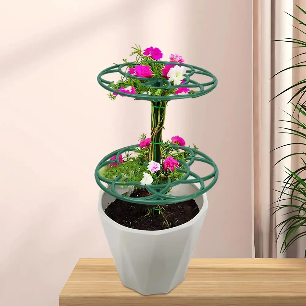 New S/M/L Bonsai Climbing Frame Stackable Multi-layer Plant Cage Support Stand Plastic Climbing Vine Rack Gardening Supplies