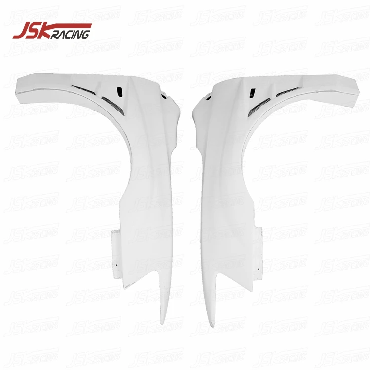 CS STYLE GLASS FIBER FRONT FENDER for 2008-2015 MITSUBISHI LANCER EVOLUTION EVO 10