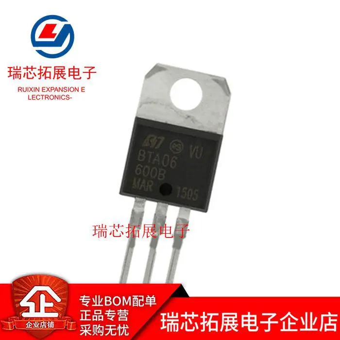 

30pcs original new Silicon control BTA06-600B TO-220,