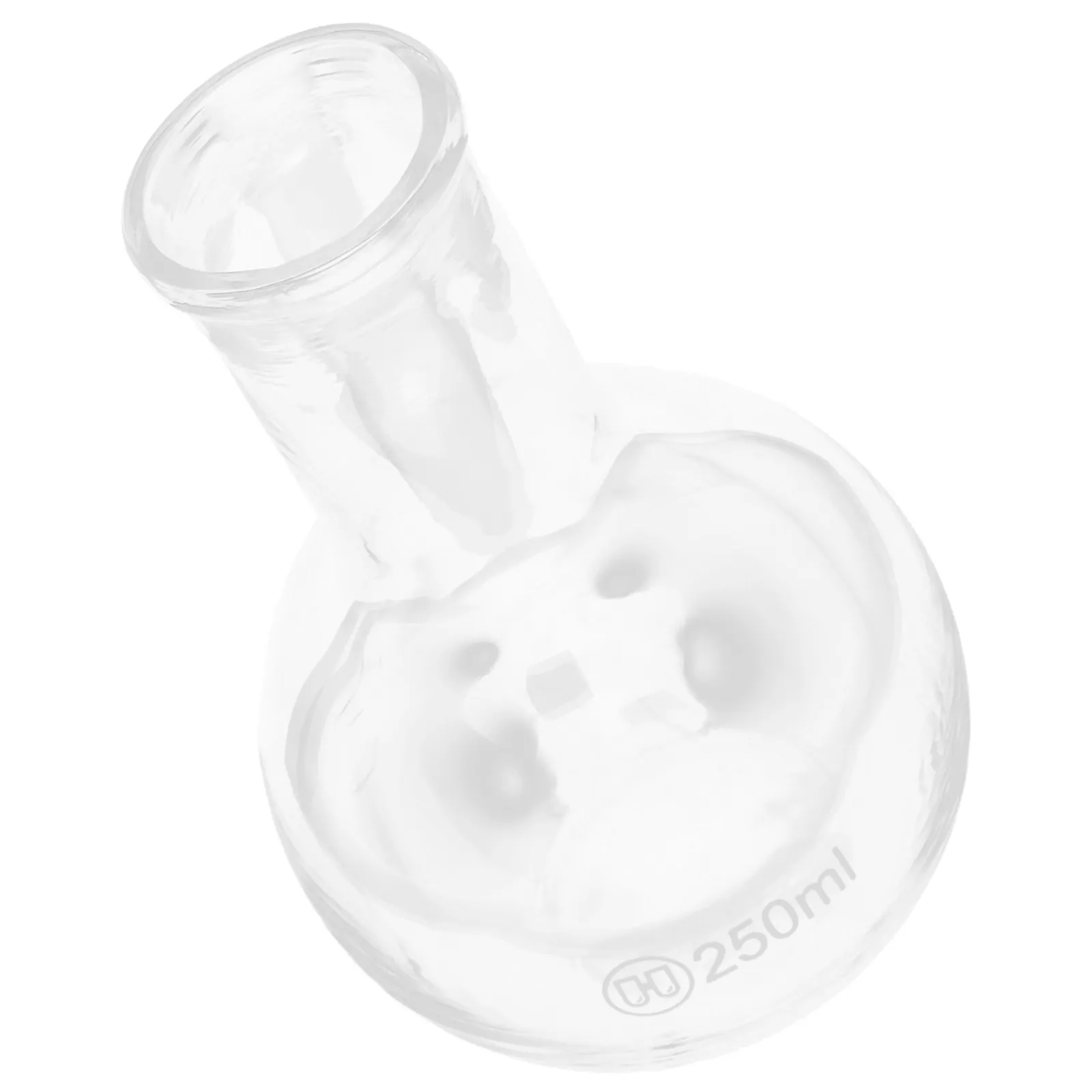 250ml-透明ホウケイ酸ガラスフラスコ-平底実験用フラスコ-化学実験用-科学教育教材