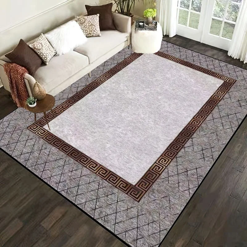 Modern Minimalist Style Carpet Home Extra Large Soft Non Slip Living Room Rug Luxury Bedroom Decor Cloakroom Floor Mat Washable