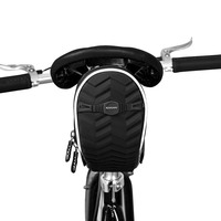 1L Portable Bike Tail Bag Waterproof Bike Under Seat Pack Reflective Lightweight Bicycle Rear Bag MTB Road Bike Accessories