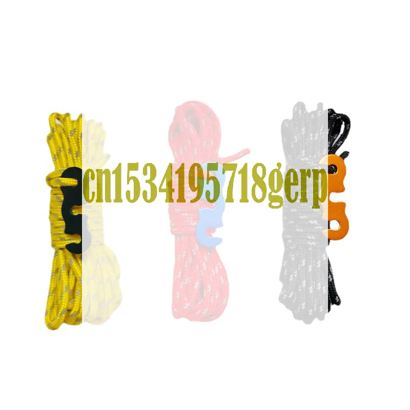 {MX} 4 قطعة 400*3 سنتيمتر رشاقته خيمة التخييم الحبال ليلة عاكسة في الهواء الطلق يندبروف الحبال مع مشبك ل قماش القنب المظلة اكسسوارات