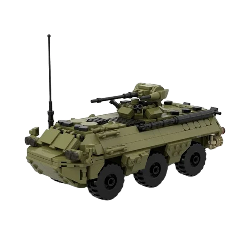 ZSL92 Infantry Fighting Vehicle Model MOC Building Bricks War Equipment Modular Technology Gifts Holiday Assemble Children Toys