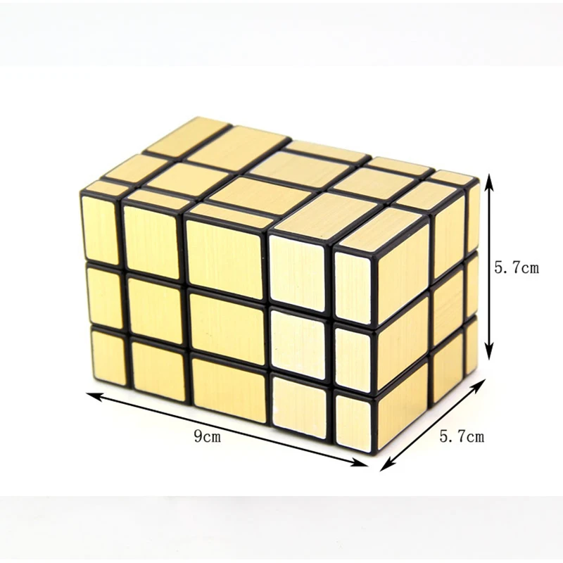 Cubo Twist Mirror Connected Cube Mirror Magic Cube Magic Speed Puzzle professionale Magico Antistress Fidget Toys Magic Cubo