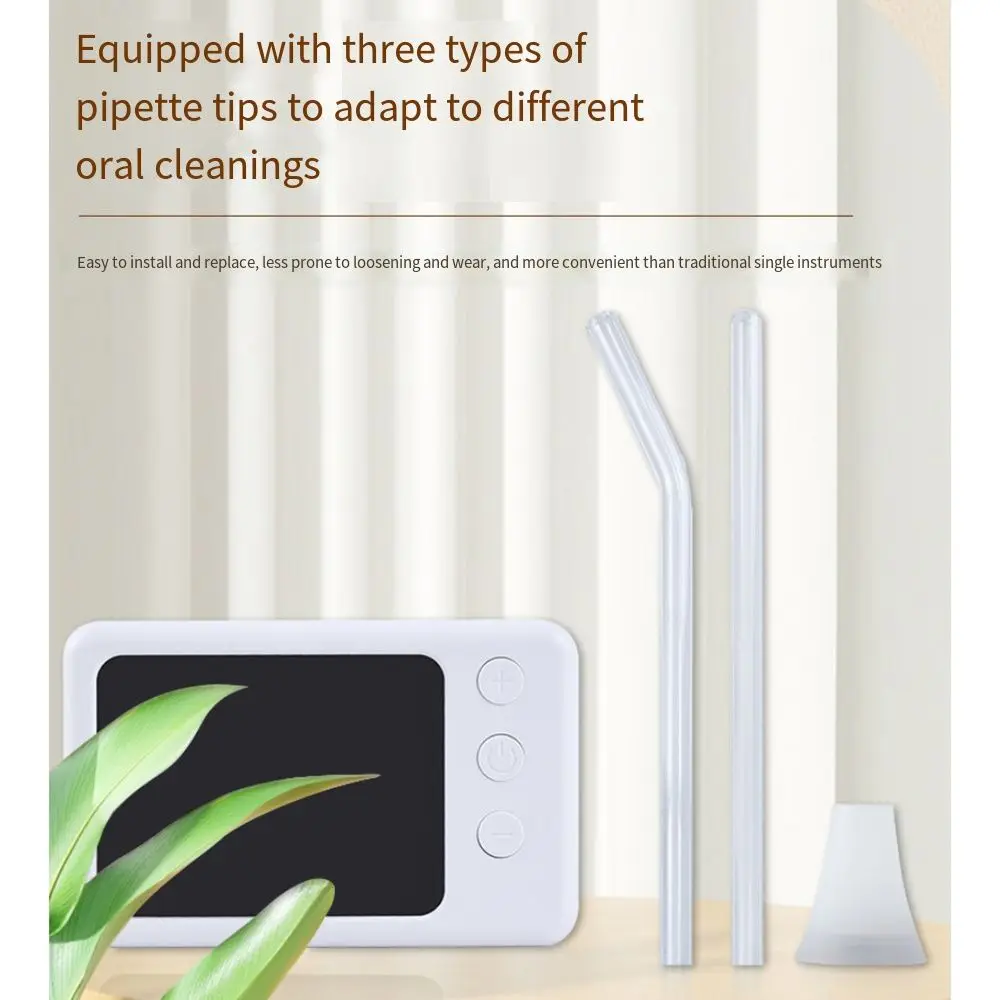 مجموعة إزالة فراغ حجر اللوزات الإلكترونية 3 فوهات شفط LCD شاشة ديجيتال أداة إزالة حجر اللوزيل العناية بالفم #3