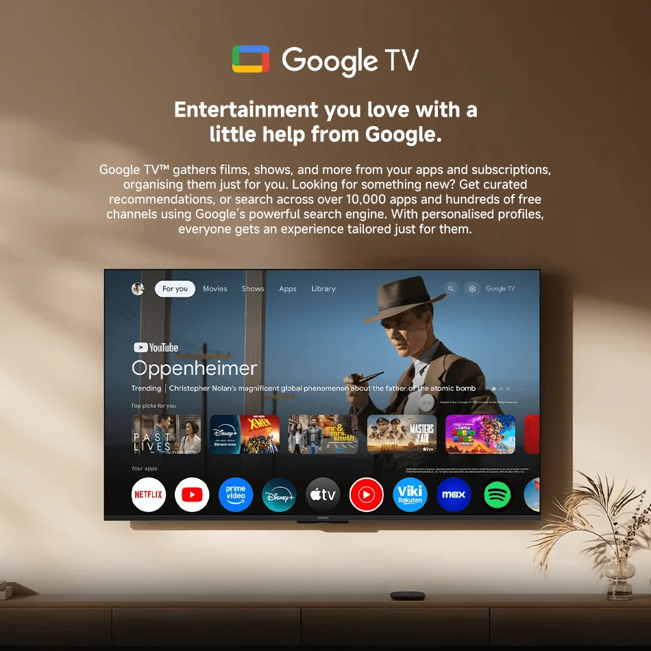 Globale Version Xiaomi TV Box S 3rd Gen 4K Ultra HD Bluetooth 5.2 Wifi6 32GB ROM Google TV Google Assistant Smart Media Player