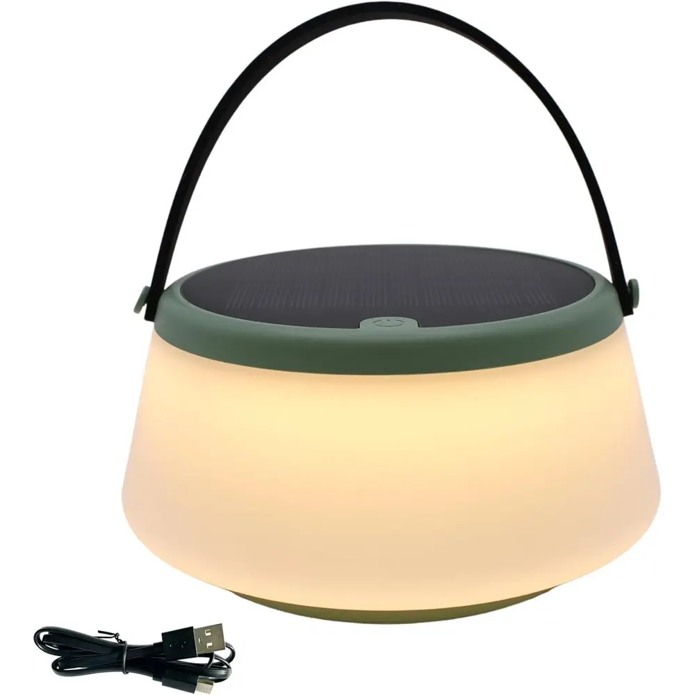 

VerLuce - 2-in-1 Portable r Power LED Table Lamp & Lantern - Indoor/Outdoor - SteplDimming - Rechargeable Battery - 330 lumens,
