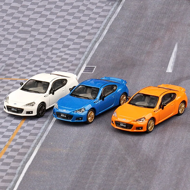 

Литой Сплав масштаб 1:64 BRZ Supercar JKM спортивная модель автомобиля оранжевая Коллекция классических игрушек для взрослых сувенирные подарки статический дисплей