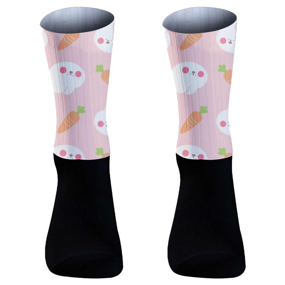 2024 New Breathable Bicycle Socks Professional  Summer Cycling Socks Outdoor Sports Bike Compression Socks