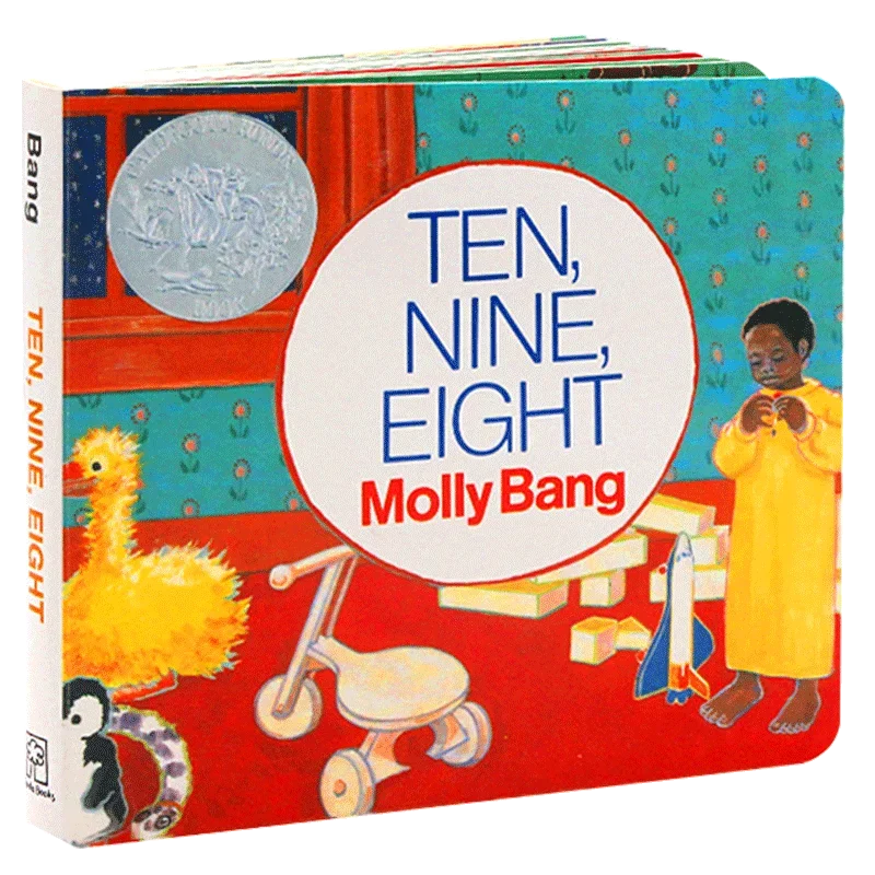 Ten Nine Eight, Baby Children's books aged 1 2 3, English picture book, 9780688149017
