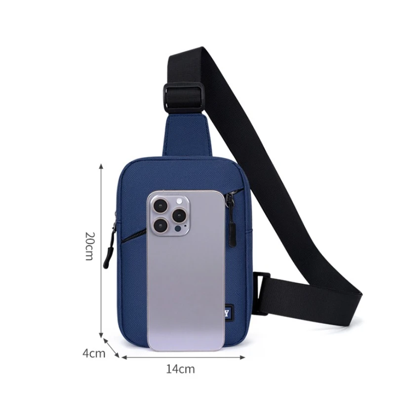 Men's Practical and Simple Crossbody Bag,mini Single Shoulder Chest Bag,crossbody Phone Bag,suitable for Daily Use and Travel