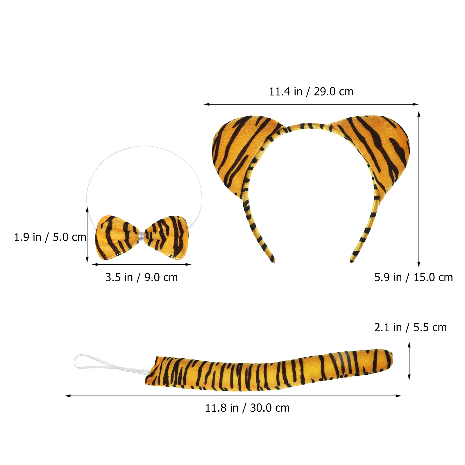 

6Sets Cartoon Ears for Kids Adults Lion Rabbit Lion Costume For Kids Costume Animal Costumes Accessories Cosplay Props Decor