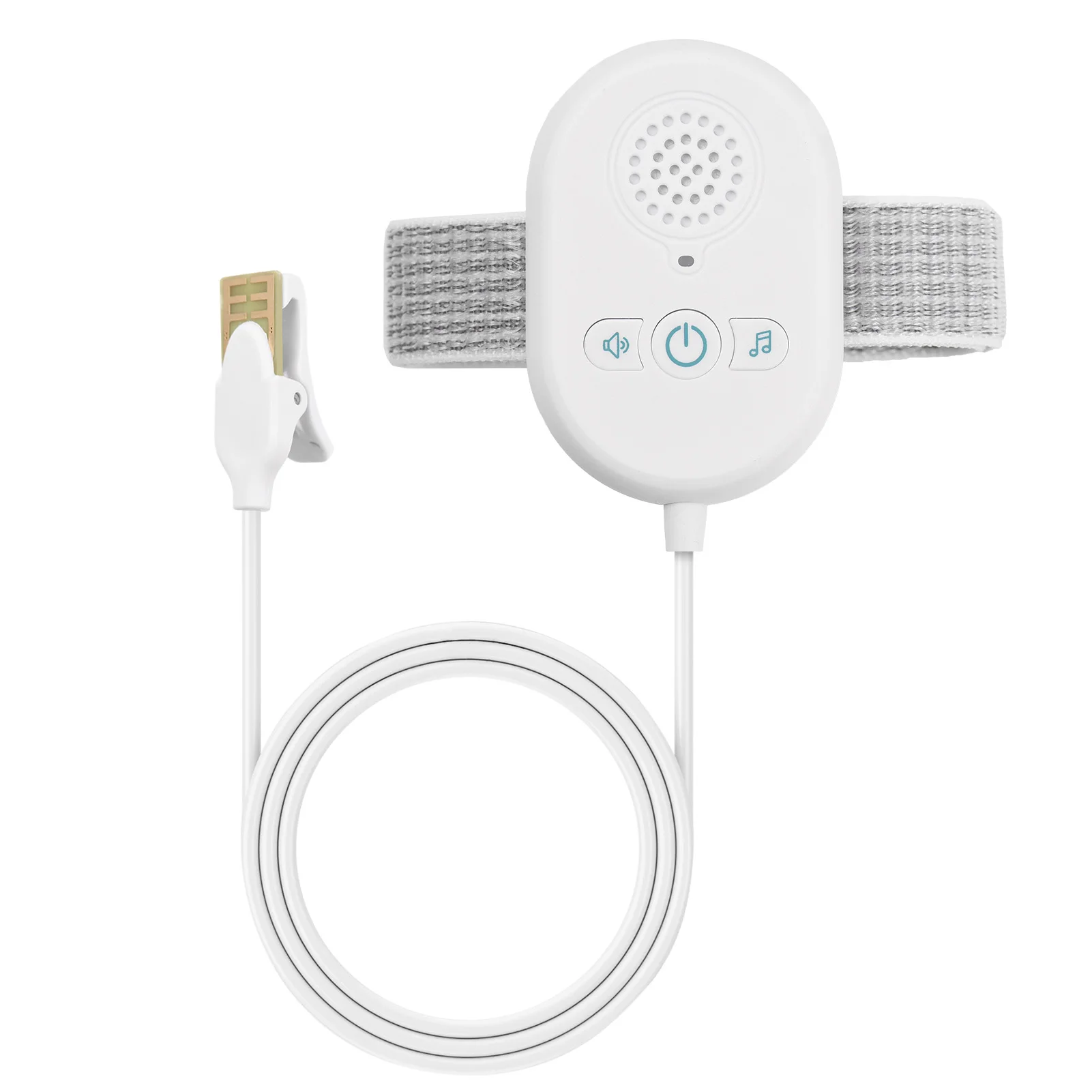 

Wired Baby Bedwetting Alarm Pee Alarm for Boys Grils Kids Potty Training Elder Care Built-in Battery Music/ Vibration/ Light