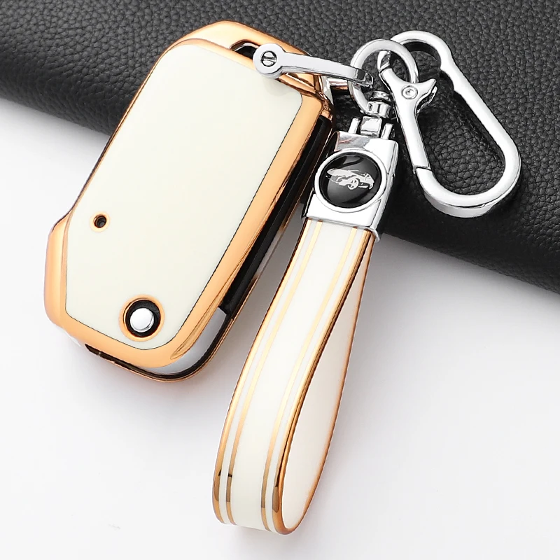 

TPU Car Key Case Cover Shell For KIA Sportage R Stinger GT Sorento Ceed CD Cerato Forte Protector Keyless Keychain Accessories