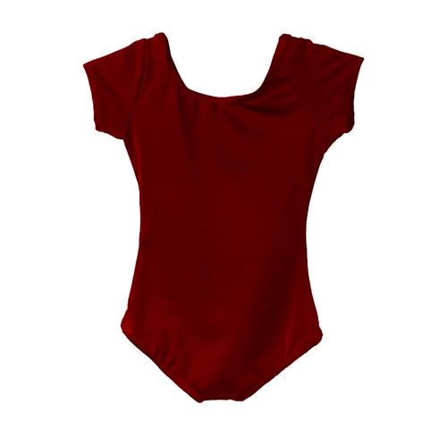 Imagen 2 del producto Speerise-Body de LICRA para niñas, traje de baile de Ballet, ropa de gimnasia, cuello redondo, manga corta, trajes de lago de los cisnes para niños