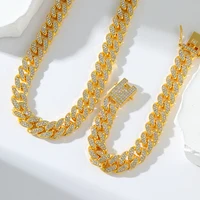 EILIECK-Ensemble de Colliers et Bracelets en Argent pour Femme, Style Cubain, Étanche, Cadeau de ix 3