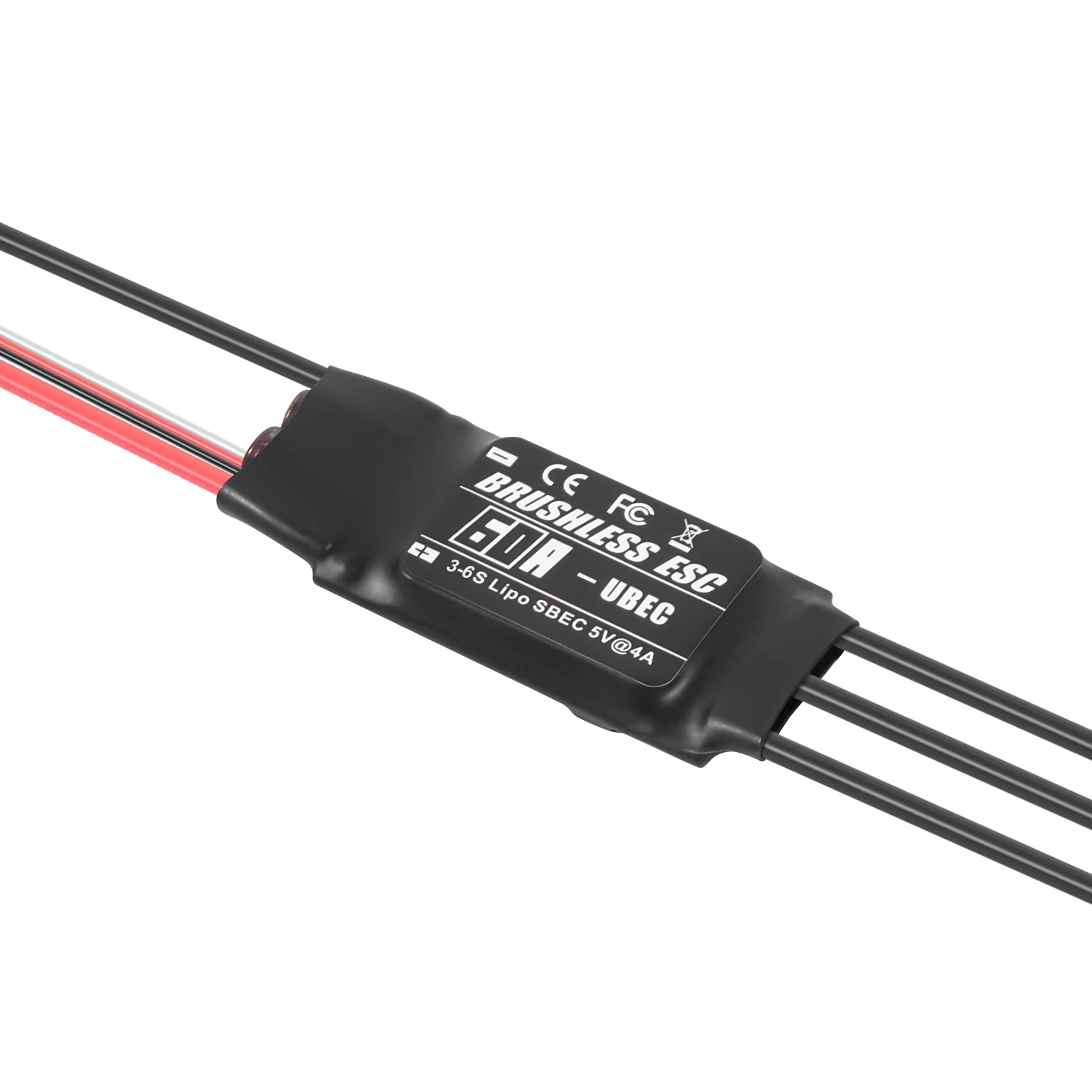 YSIDO 20A 30A 40A 50A 60A 80A 2-6S Borstelloze ESC UBEC Speed Controller Programmeerkaart voor RC FPV Drone Vliegtuig Helikopter Onderdelen