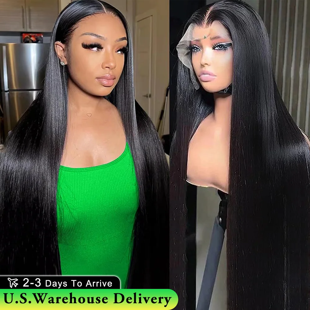 40 بوصة شعر طبيعي مفرود الباروكات 220 الكثافة الدانتيل الشفاف أمامي باروكة من شعر طبيعي 13x6 البرازيلي ريمي الدانتيل الجبهة باروكة من شعر طبيعي