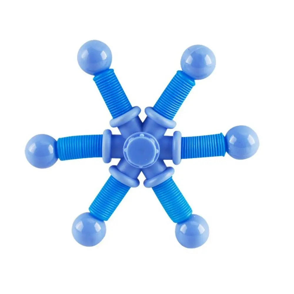 Suction Cup Games Plastic Telescopic Tube Gyroscope Transformable Creative Fidget Spinner Toys Deformable Rotary Gyroscope Kids