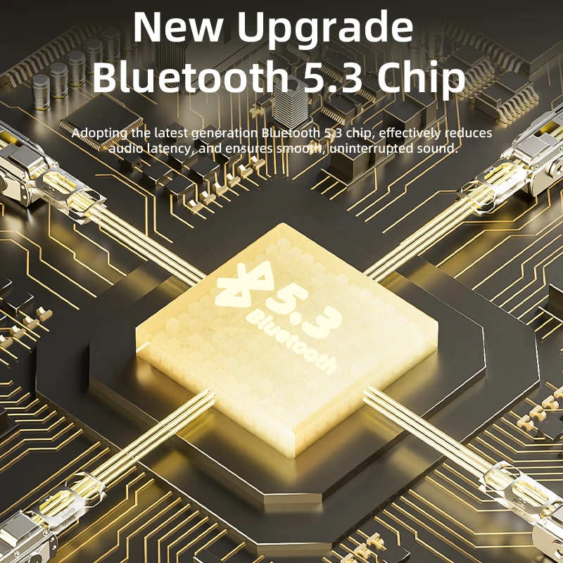 EOENKK bezprzewodowe słuchawki słuchawki Bluetooth ENC z redukcją szumów zestaw słuchawkowy dla graczy typu c słuchawki przewodowe do gier Blutooth