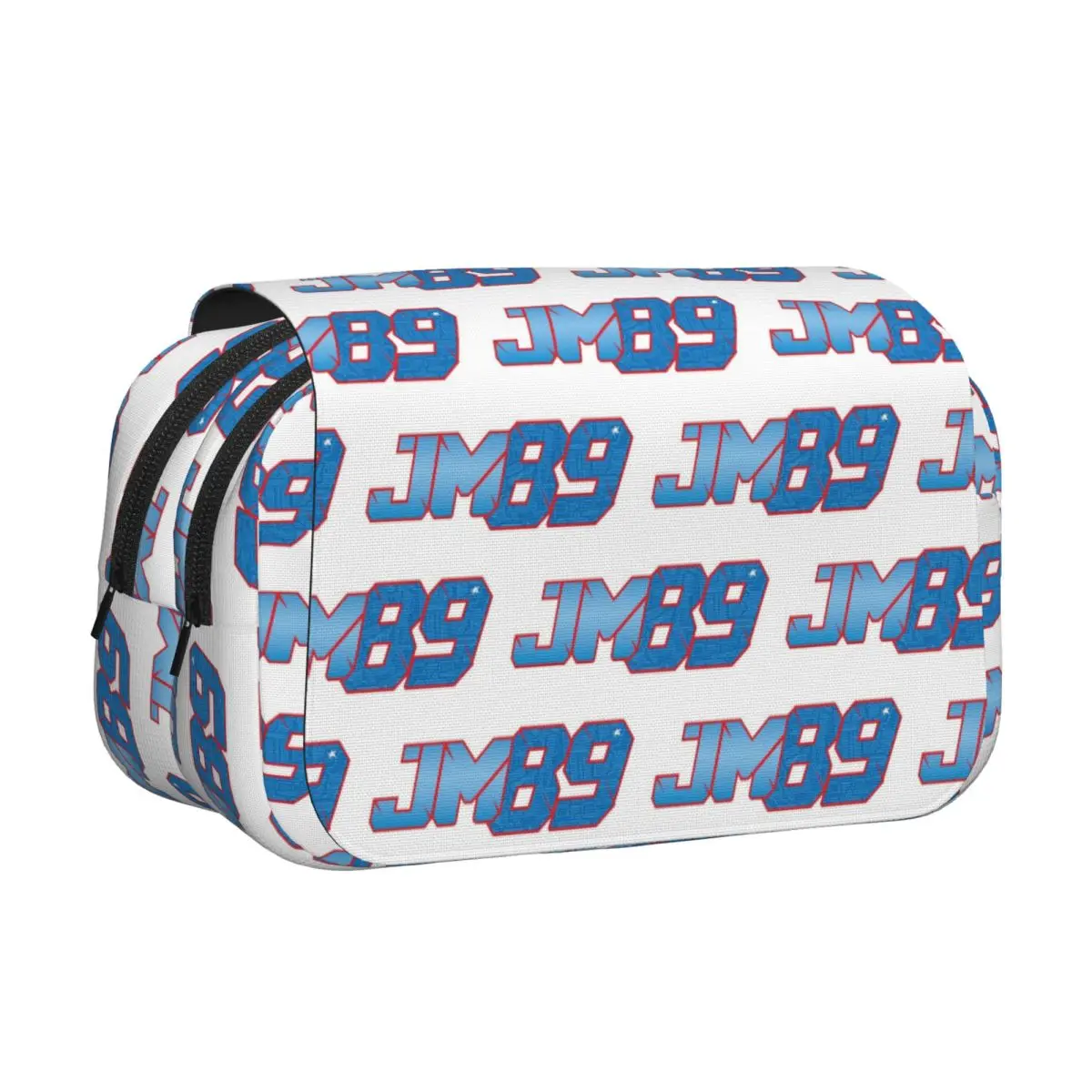 Jorge Martin Number 89 Pencil Case Pen Holder Hard Shell Leather Big Capacity Pen Box Pencil Bag for Boy Girl School