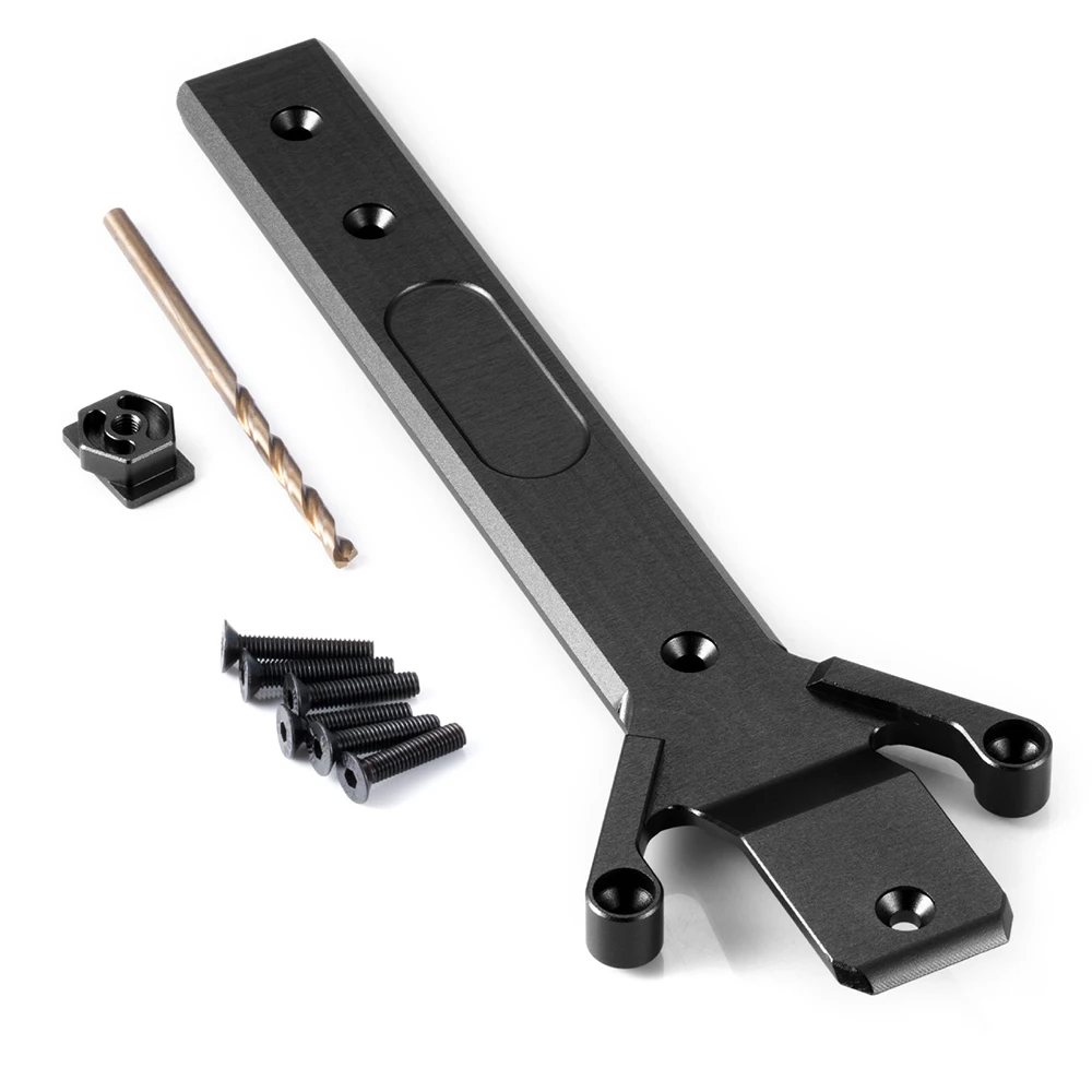 لوحة حماية هيكل من سبائك الألومنيوم من YEAHRUN لأجزاء ترقية السيارة Traxxas 1/16 Mini Maxx 2S RC #2