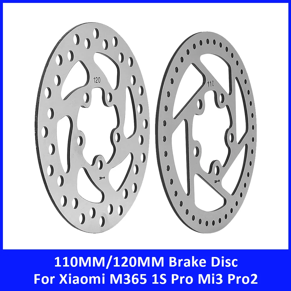 

110MM 120MM 5 Hole Brake Disc for Xiaomi M365 1S Pro Mi3 Pro2 Electric Scooter Accessories Brake Disc Rotor Pad Replacement Part