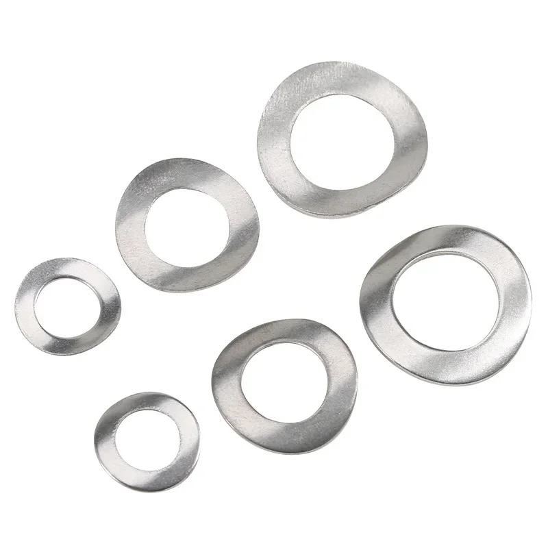 M1.7 M2 M2.5 M3 M4 M5 M6 M8 M10 304 A2 Stainless Steel Curved Washers Wave Spring Washer