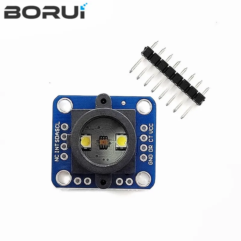 1PCS GY-33 TCS34725 Color Recognition Sensor Sensing Module Alternative TCS230 TCS3200