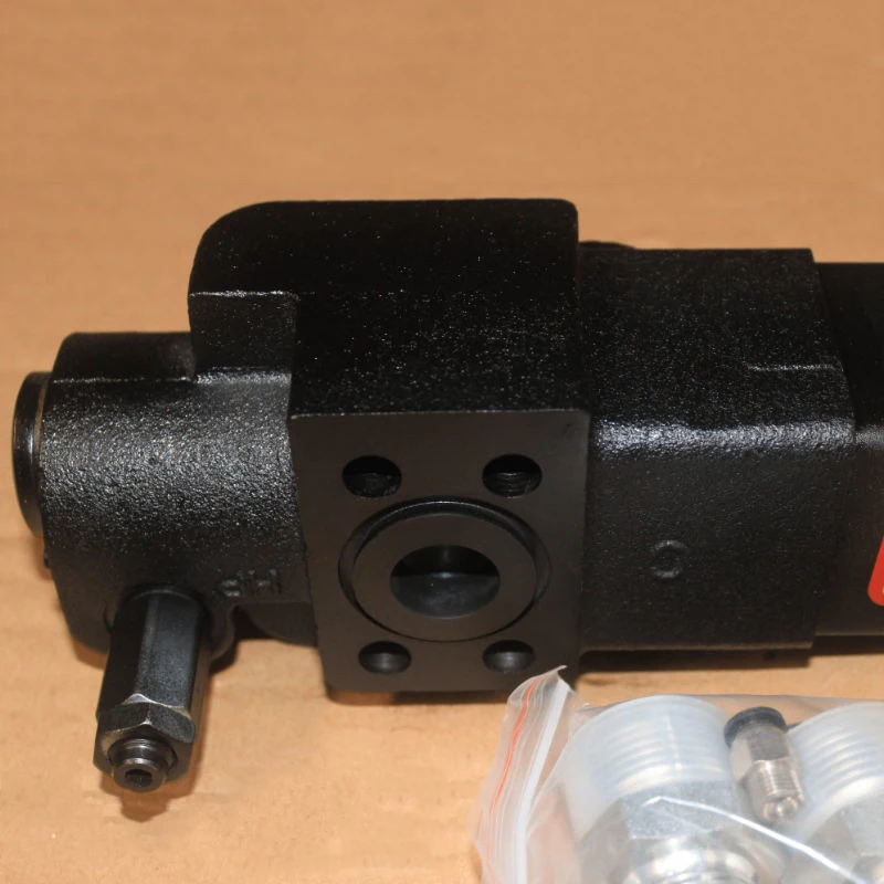 รถดัมพ์สําหรับงานหนัก วาล์วทิศทางแบบนิวแมติกแบบ Descent ช้า วาล์วถังเชื้อเพลิงอัลฟ่า ปรับให้เข้ากับวาล์วกระจาย Haiwo