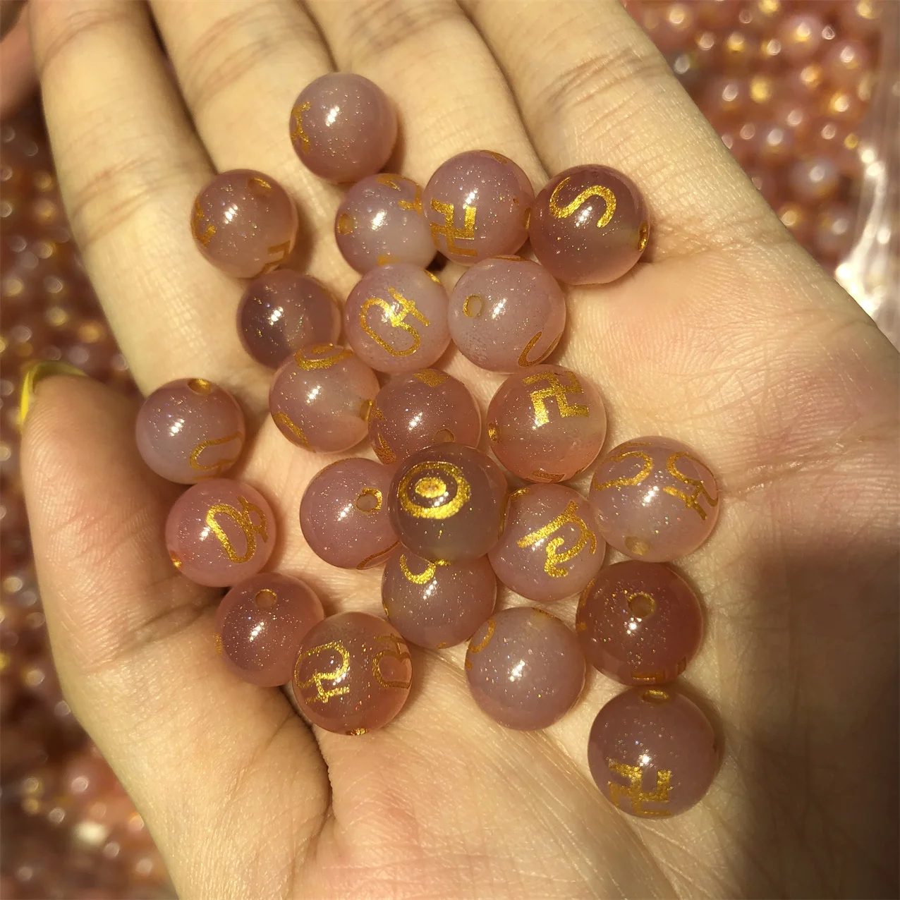 100pcs/Combos Bijoux charms abalorios jewelry making natural gemstone beads agate vintage Hot Totem loose beads wholesale