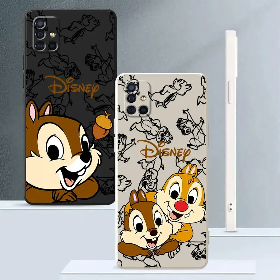 Чехол для телефона Samsung Galaxy A34 A35 A15 A51 A11 A12 A24 A22 A52 A16 A36 A26 A13 A14 Soft TPU Disney Chip & Dale