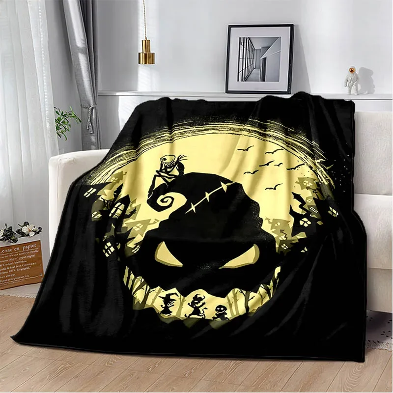 Cartoon Oogie Boogie printed Blanket picnic blanket Warm Flannel blankets Soft and comfortable blanket bed linings Birthday Gift