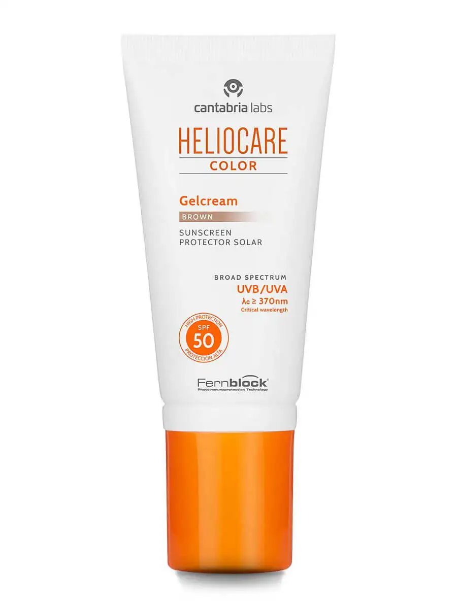 Heliocare gel cream color brown spf 50 50 ml-protection with a touch of color