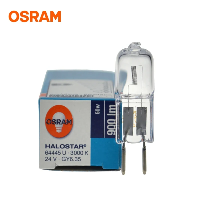 

（5PCS）OSRAM 64445U / 24V50W Halogen lamp beads operating shadowless lamp bubble microscope beads