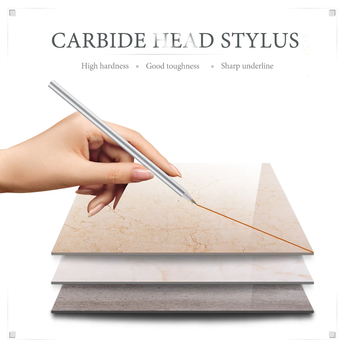 

10Pcs Hard Alloy Tile Marking Pen Precision Engraving Scriber Tool for Wood Metal Plastic Ceramic Glass Professional Engraving