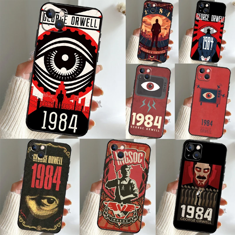 1984 George Orwell Book Novel For Samsung Galaxy M06 M31 M11 M13 M53 M12 M32 M52 M35 M55 M15 M14 M34 M54 M16 M36 M56 Case