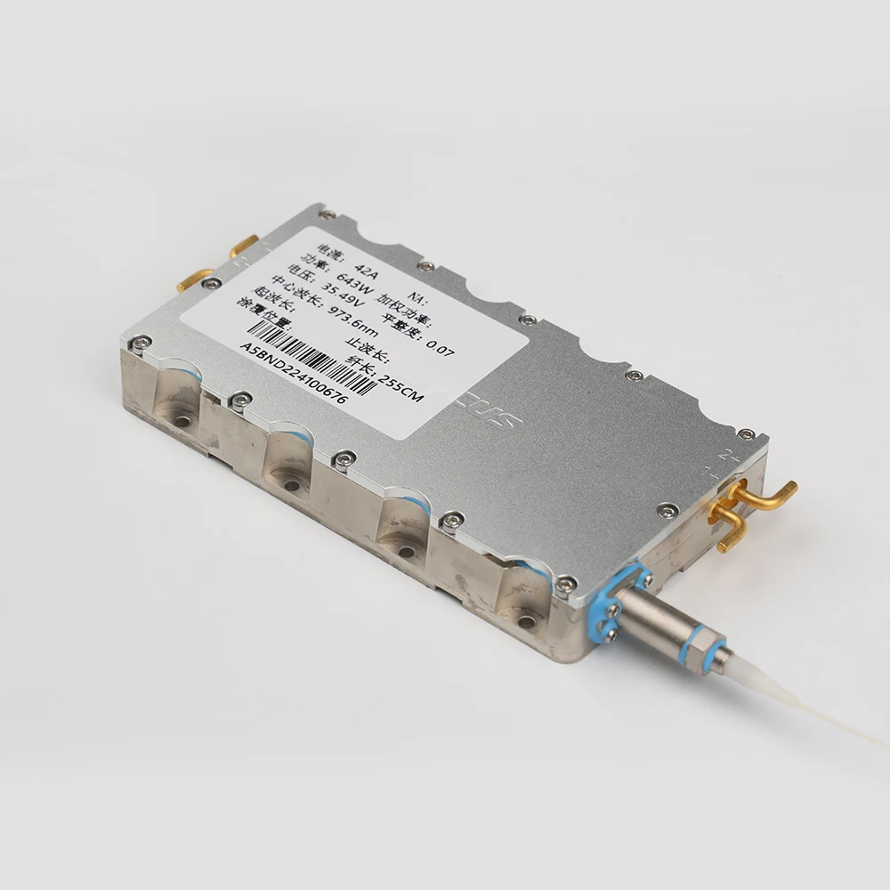 مصدر ليزر Raycus MAX IPG مستعمل 40-1000 وات مصدر مضخة ليزر كاملة الطاقة مع ألياف بصرية 0.5 متر للقطع بالليزر #4