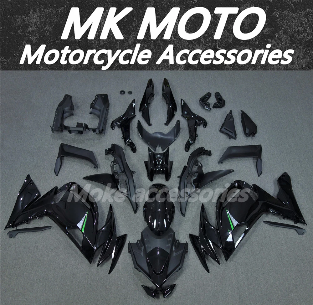 

Motorcycle Fairings Kit Fit For Ninja 650 2021 2022 Bodywork Set High Quality Abs Injection Green Black