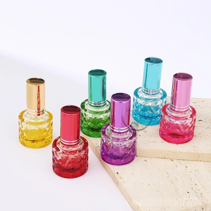 

10ML Spray Perfume Bottle Perfume Empty Bottle Liquid Glass ContainerPerfume Subpackage Bottling Portable Bottle Press Type Vial