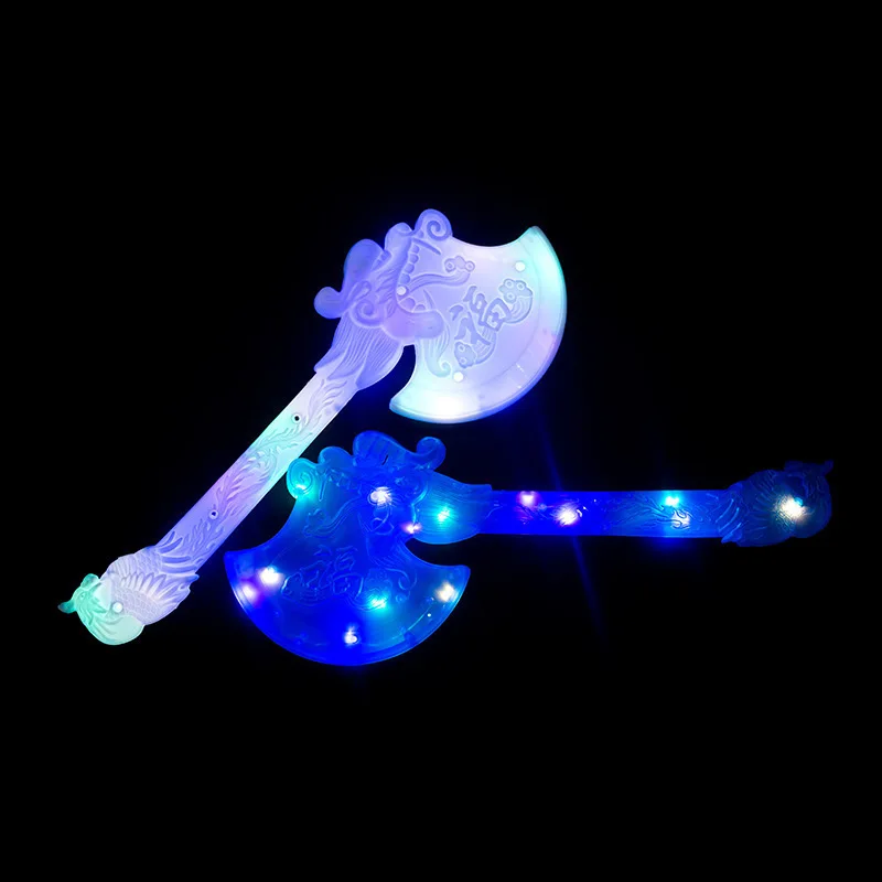 41 سنتيمتر/16.14in LED البلاستيك مضيئة الفأس لعبة نموذج الدعائم لوازم الحفلات تأثيري الأجهزة الطرفية الإبداع في الهواء الطلق اللعب هدية عيد #4