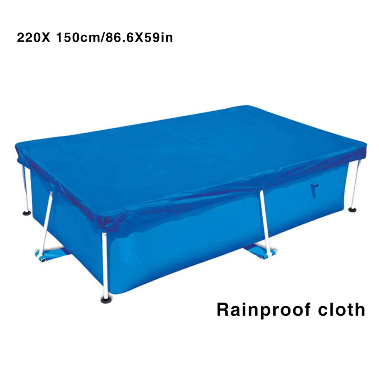 Swimming Pool Cover Tub Rainproof Dust Cover  Pool Cover Rectangle Pool Safety Cover Pool Insulation Film Pool Tub Cover