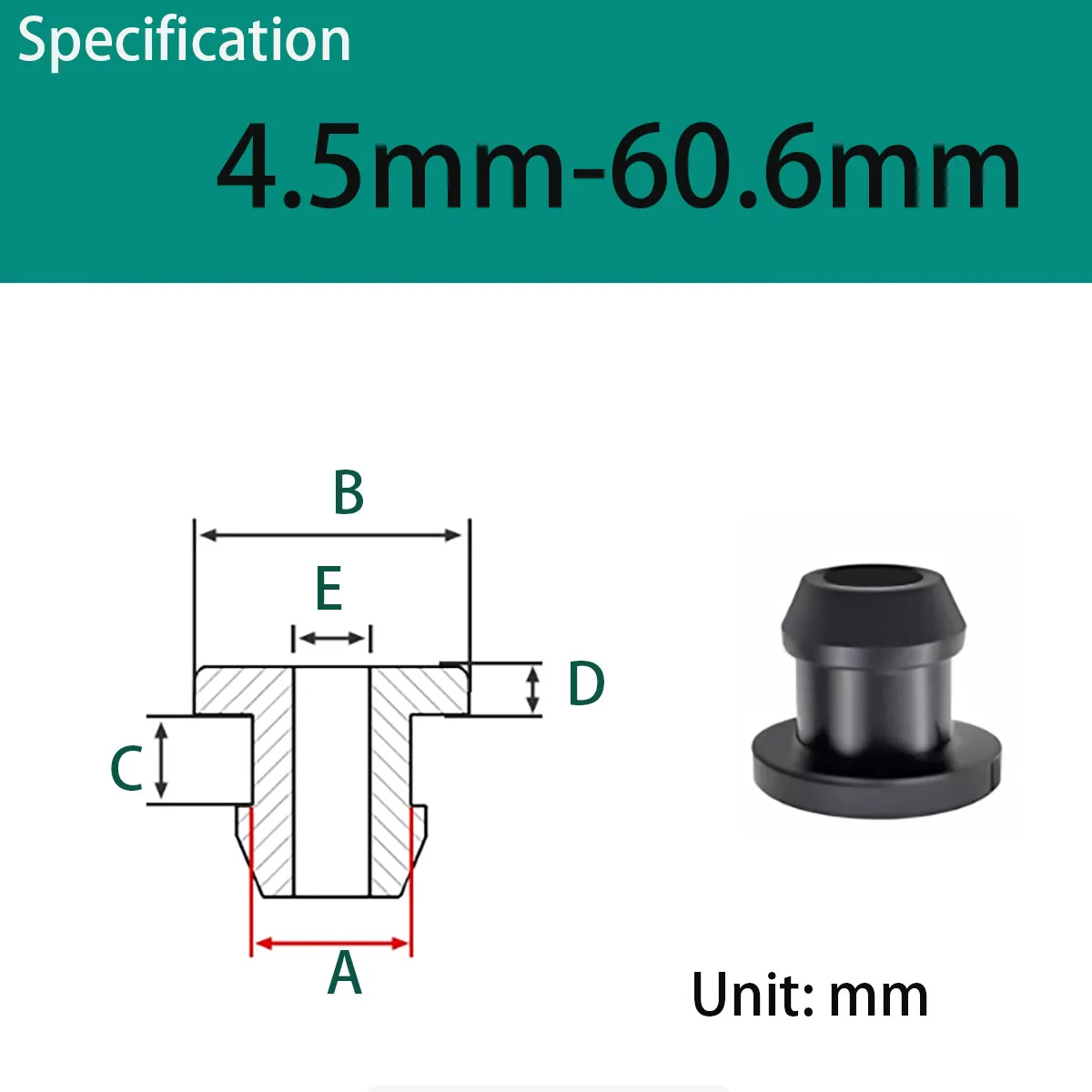 

Silicone Rubber O Ring Seal Gasket Oil Resistance Round Washer Hollow Hole Plug Cable Wiring Protect Bushings for Industrial Use