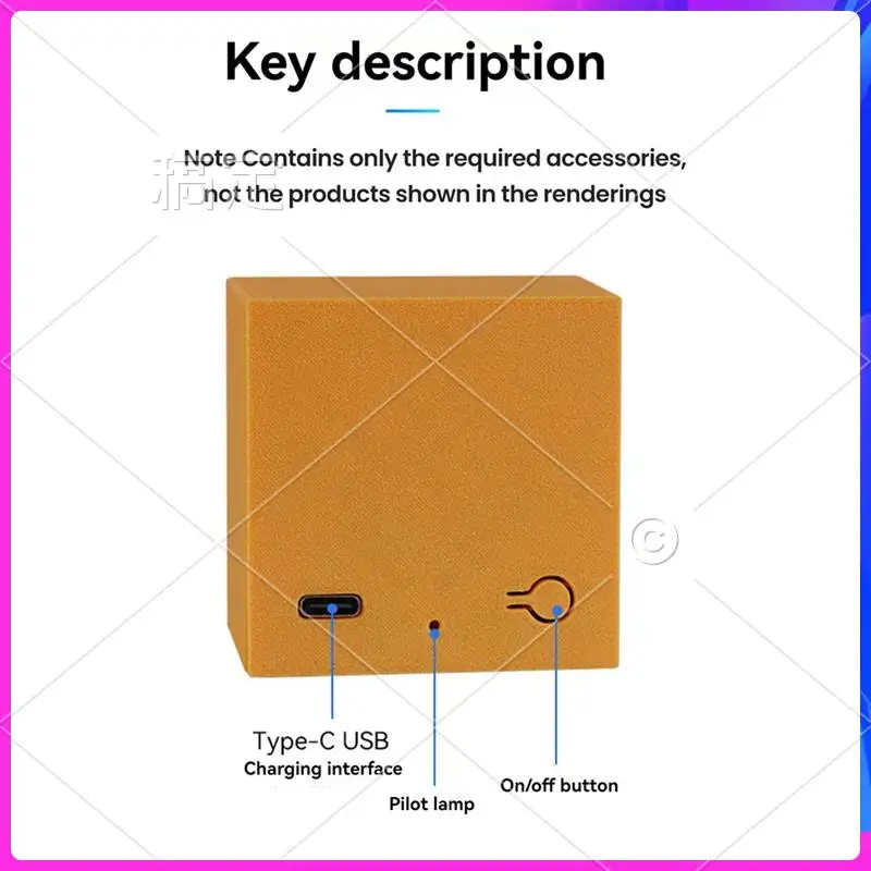 

AP-3D Комплект компонентов принтера Мини DIY Bluetooth-динамик Комплект USB-динамика DIY Bluetooth с питанием от USB