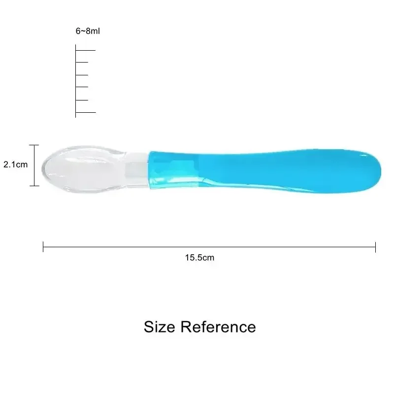 Food Grade Silicone Baby Spoon Tableware Soft Spoon Bowl Flatware for Baby Infant Child Solid Feeding Spoons Newborn Feeder