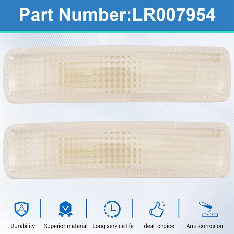 Side Marker Repeater Light Turn Signal Lamp LR007954 For Land Rover LR2 LR3 LR4 Range Rover Sport 2006-2013