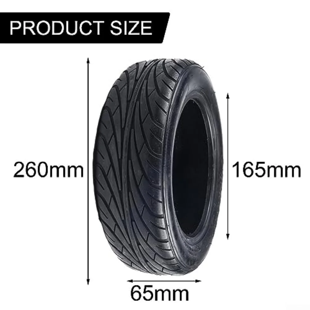

Skateboard Wheel Tubeless Tire Urban Commuting Rubber Material Vacuum Tire Design Easy Installation For E-scooter