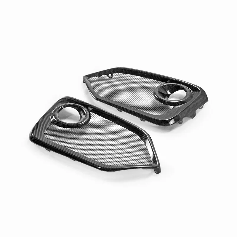 For Civic Hatchback FK7 (FC SI) Front Fog Light Cover Replacement Carbon Fiber car BodyKits